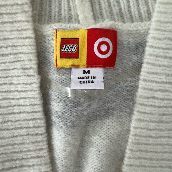 Lego Women's Color Block open front long, Cardigan sweater. - Picture 4 of 6